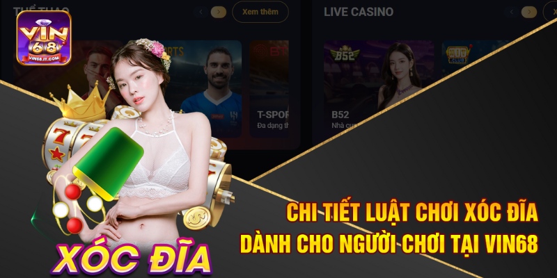 Chi tiết luật chơi xóc đĩa dành cho người chơi tại Vin68
