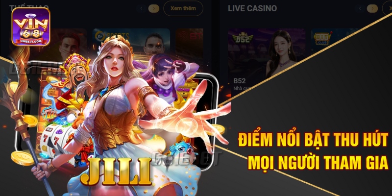 Điểm nổi bật thu hút mọi người tham gia