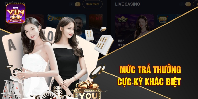 Mức trả thưởng cực kỳ khác biệt 